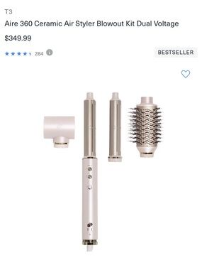 T3 Aire 360 Ceramic Air Styler- Dual Voltage